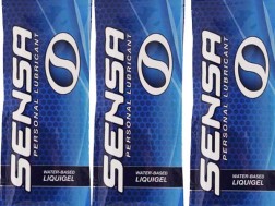 3 Free Jumbo Travel Packs of SENSA® Personal Lubricant